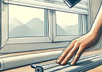 Установка рольставней
